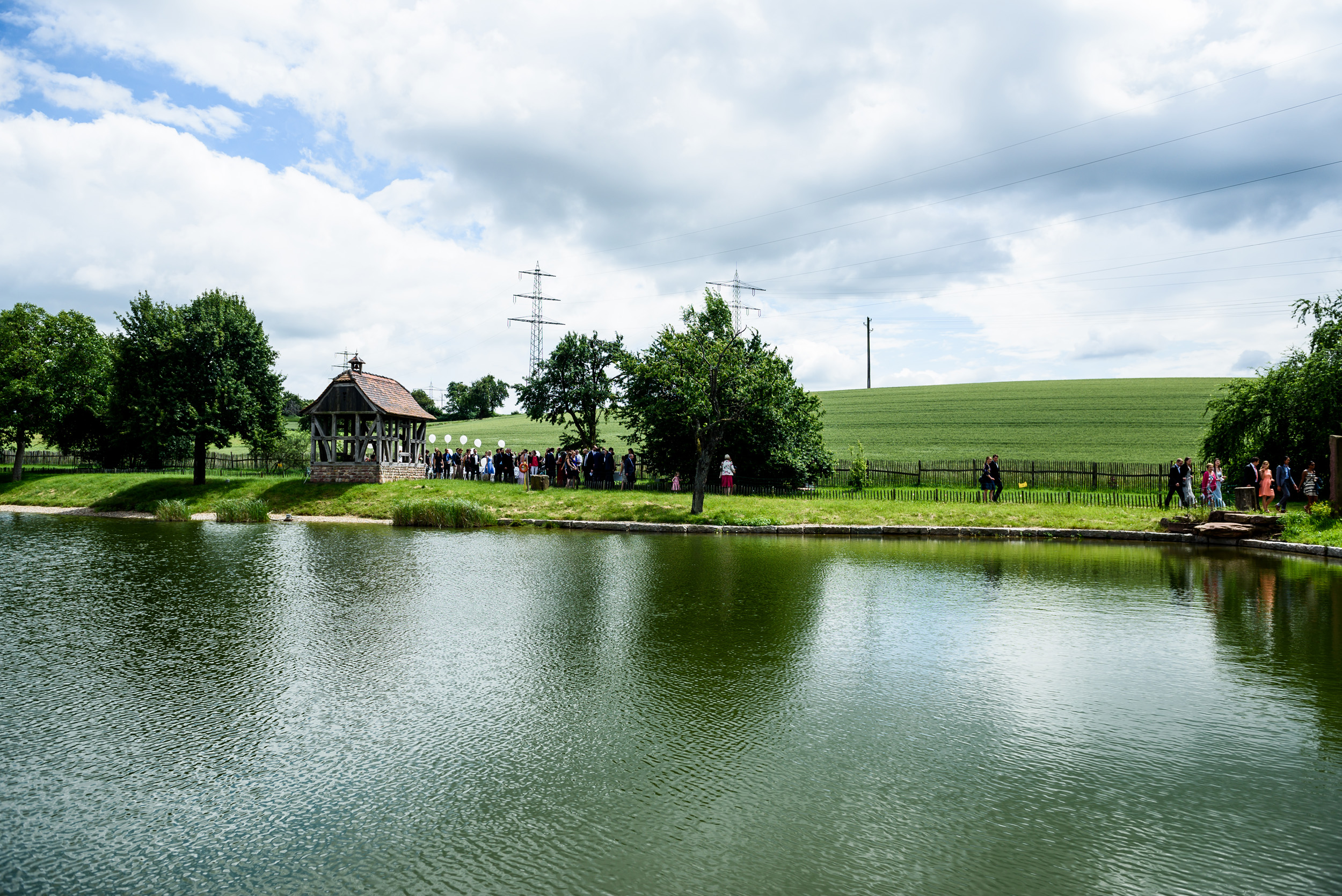 Hochzeitsfotos auf dem Landgut Lingental