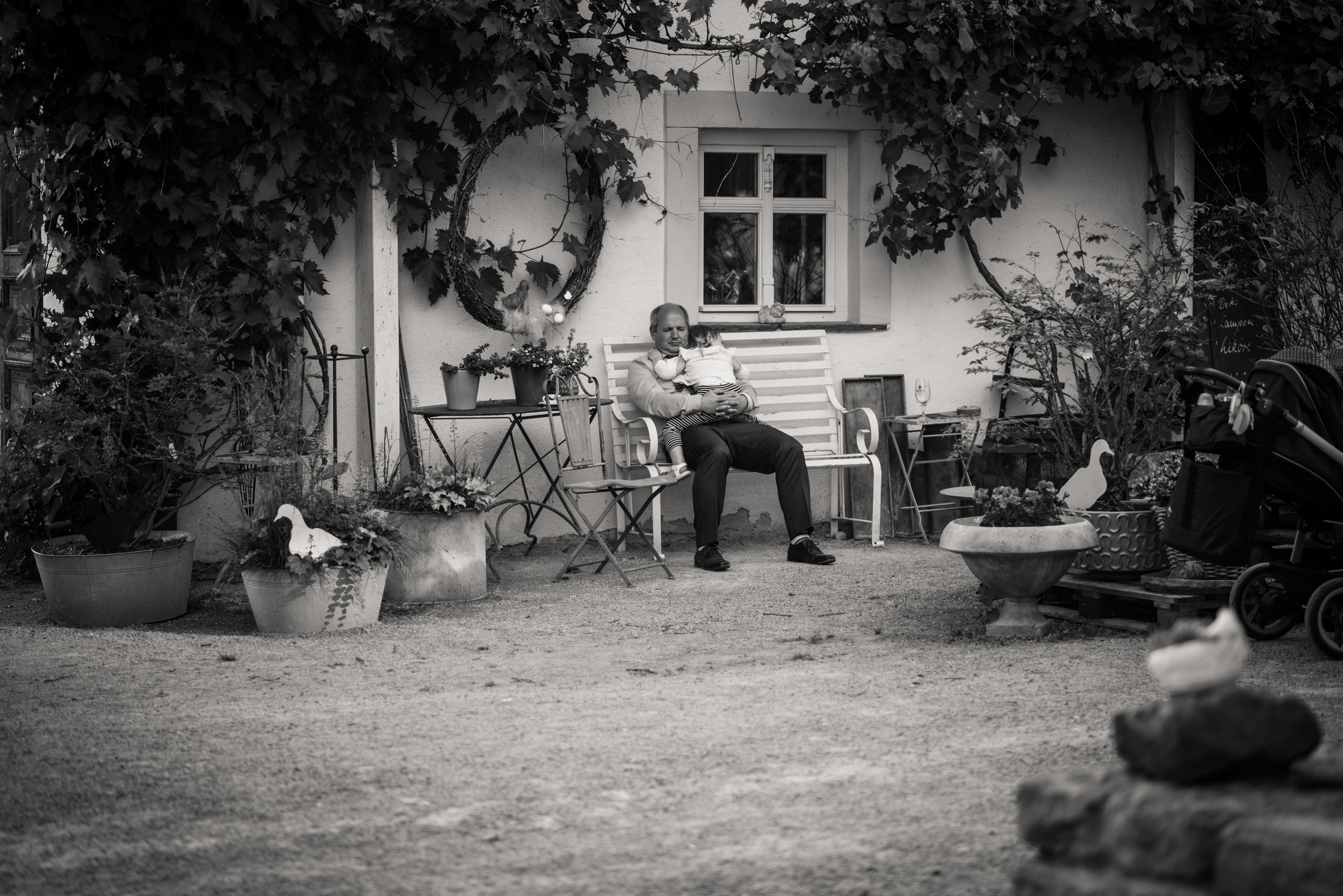 Hochzeitsfotos auf dem Landgut Lingental